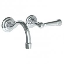 Watermark 206-1.2S-S2-PC - Wall Mounted 2 Hole Lavatory Set with 5 7/8'' CTC Spout