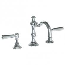 Watermark 206-2-S1A-PC - Deck Mounted 3 Hole Lavatory Set