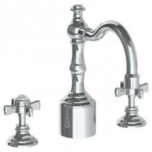 Watermark 206-2X-S1-PC - Deck Mounted 3 Hole Extended Lavatory Set
