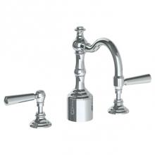 Watermark 206-2X-S1A-PC - Deck Mounted 3 Hole Extended Lavatory Set