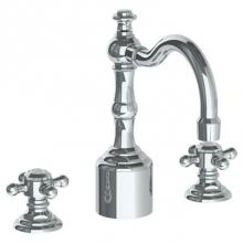 Watermark 206-2X-V-PC - Deck Mounted 3 Hole Extended Lavatory Set