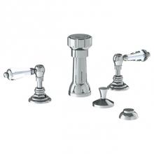 Watermark 206-4-SWA-PC - Deck Mounted 4-Hole Bidet