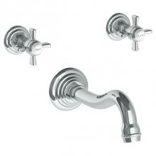 Watermark 206-5-S1-PC - Wall Mounted 3 Hole Bath Set