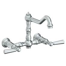 Watermark 206-7.7-S1A-WH - Wall Mounted Bridge Kitchen Faucet