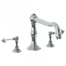 Watermark 206-8-SWA-PC - Deck Mounted 3 Hole Bath Set