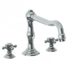 Watermark 206-8-V-PC - Deck Mounted 3 Hole Bath Set