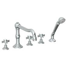 Watermark 206-8.1-S1-GP - Deck Mounted 5 Hole Bath Set