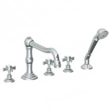 Watermark 206-8.1-S1-PC - Deck Mounted 5 Hole Bath Set