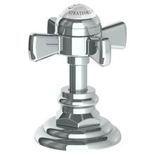 Watermark 206-DTC-S1-GP - Trim For Deck Mounted Valve.  Porcelain cross and lever buttons engraved ''COLD'&ap