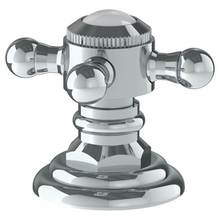 Watermark 206-DTD-V-GP - Trim For Deck Mounted Valve.  Plain porcelain button