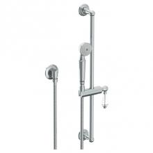 Watermark 206-HSPB1-SWA-PC - Positioning Bar Shower Kit with Hand Shower and 69'' Hose