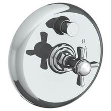 Watermark 206-P90-S1-GP - Wall Mounted Pressure Balance Shower Trim with Diverter, 7'' dia.