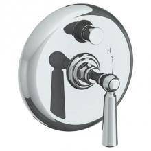 Watermark 206-P90-S1A-PC - Wall Mounted Pressure Balance Shower Trim with Diverter, 7'' dia.