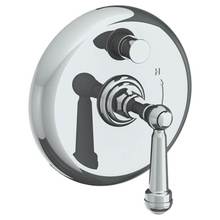 Watermark 206-P90-S2-GP - Wall Mounted Pressure Balance Shower Trim with Diverter, 7'' dia.