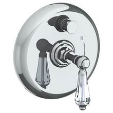 Watermark 206-P90-SWA-WH - Wall Mounted Pressure Balance Shower Trim with Diverter, 7'' dia.