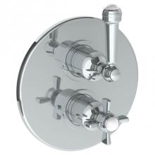 Watermark 206-T20-S2-PC - Wall Mounted Thermostatic Shower Trim with built-in control, 7 1/2''