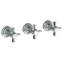 Watermark 206-WTR3-S1-GP - Wall Mounted 3-Valve Shower Trim