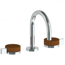 Watermark 21-2S-E3-PC - Deck Mounted 3 Hole Lavatory Set with Short Spout