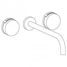 Watermark 21-2.2L-E1-PC - Wall Mounted 3 Hole Lavatory Set with 11 7/8'' spout