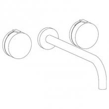 Watermark 21-2.2L-E2-PC - Wall Mounted 3 Hole Lavatory Set with 11 7/8'' spout