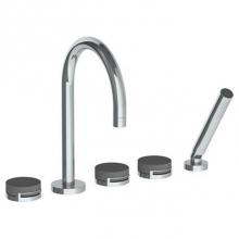 Watermark 21-8.1-E1-PC - Deck Mounted 5 hole Bath set