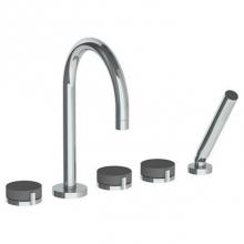 Watermark 21-8.1-E2-PC - Deck Mounted 5 hole Bath set