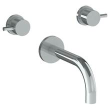 Watermark 22-5-TIB-GP - Wall Mounted 3 hole Bath Set