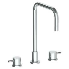 Watermark 22-7-TIB-PC - Deck Mounted 3 Hole Square Top Kitchen Faucet