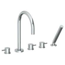 Watermark 22-8.1-TIB-GP - Deck Mounted 5 hole Gooseneck Bath set