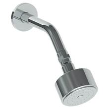 Watermark 22-HAF-WH - Wall Mounted Showerhead, 3''dia, with 6'' Arm and Flange