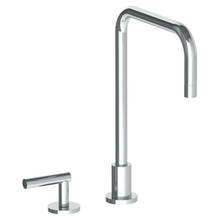 Watermark 23-7.1.3-L8-PC - Deck Mounted 2 Hole Square Top Kitchen Faucet