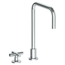 Watermark 23-7.1.3-L9-PC - Deck Mounted 2 Hole Square Top Kitchen Faucet