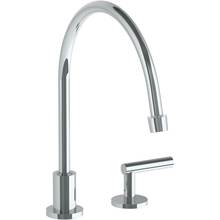 Watermark 23-7.1.3EG-L8-GP - Deck Mounted 2 Hole Extended Gooseneck Kitchen Faucet