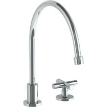 Watermark 23-7.1.3EG-L9-GP - Deck Mounted 2 Hole Extended Gooseneck Kitchen Faucet