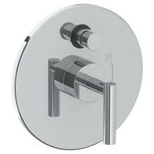 Watermark 23-P90-L8-WH - Wall Mounted Pressure Balance Shower Trim with Diverter, 7'' dia.