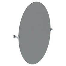 Watermark 25-0.9B-PC - Wall Mounted 24'' x 36'' Oval Pivot Mirror