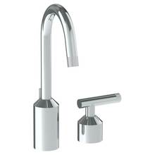 Watermark 25-1.3GX-IN14-GP - Deck Mounted 2 Hole Extended Lavatory Set With Gooseneck Spout