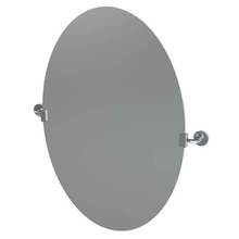 Watermark 26-0.9B-PC - Wall Mounted 24'' x 36'' Oval Pivot Mirror