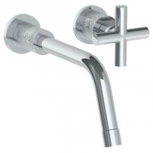 Watermark 27-1.2-CL15-PC - Wall Mounted 2 Hole Lavatory Set with 8 3/4'' Spout