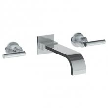 Watermark 27-5-CL14-CL - Wall Mounted 3 Hole Bath Set