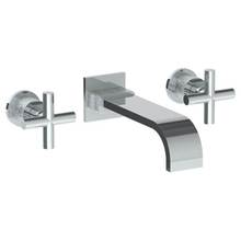 Watermark 27-5-CL15-GP - Wall Mounted 3 Hole Bath Set