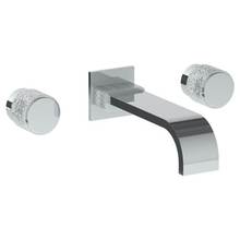 Watermark 27-5-CL16-GP - Wall Mounted 3 Hole Bath Set