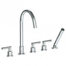 Watermark 27-8.1-CL14-PC - Deck Mounted 5 Hole Bath Set