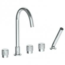 Watermark 27-8.1-CL16-PC - Deck Mounted 5 Hole Bath Set