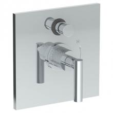 Watermark 27-P90-CL14-CL - Wall Mounted Pressure Balance Shower Trim with Diverter, 7''
