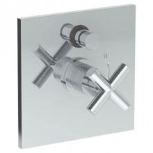 Watermark 27-P90-CL15-CL - Wall Mounted Pressure Balance Shower Trim with Diverter, 7''
