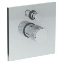 Watermark 27-P90-CL16-CL - Wall Mounted Pressure Balance Shower Trim with Diverter, 7''