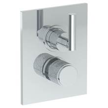 Watermark 27-T20-CL14-GP - Wall Mounted Thermostatic Shower Trim with built-in control, 6 1/4'' X 8''