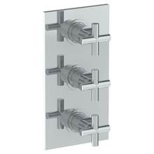 Watermark 27-T30-CL15-WH - Wall Mounted Thermostatic Shower Trim with 2 built-in controls, 6 1/4'' x 12''