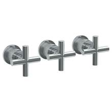 Watermark 27-WTR3-CL15-GP - Wall Mounted 3-Valve Shower Trim